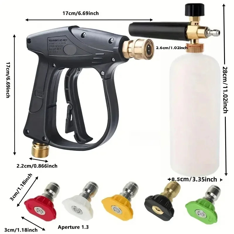 Smart Garden Kit - High Pressure Cleaning Water Gun 3000PSI