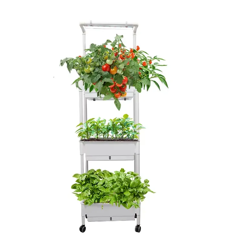 Movable Vertical Grow 3 Level  - Smart Garden System ulasan dan harga