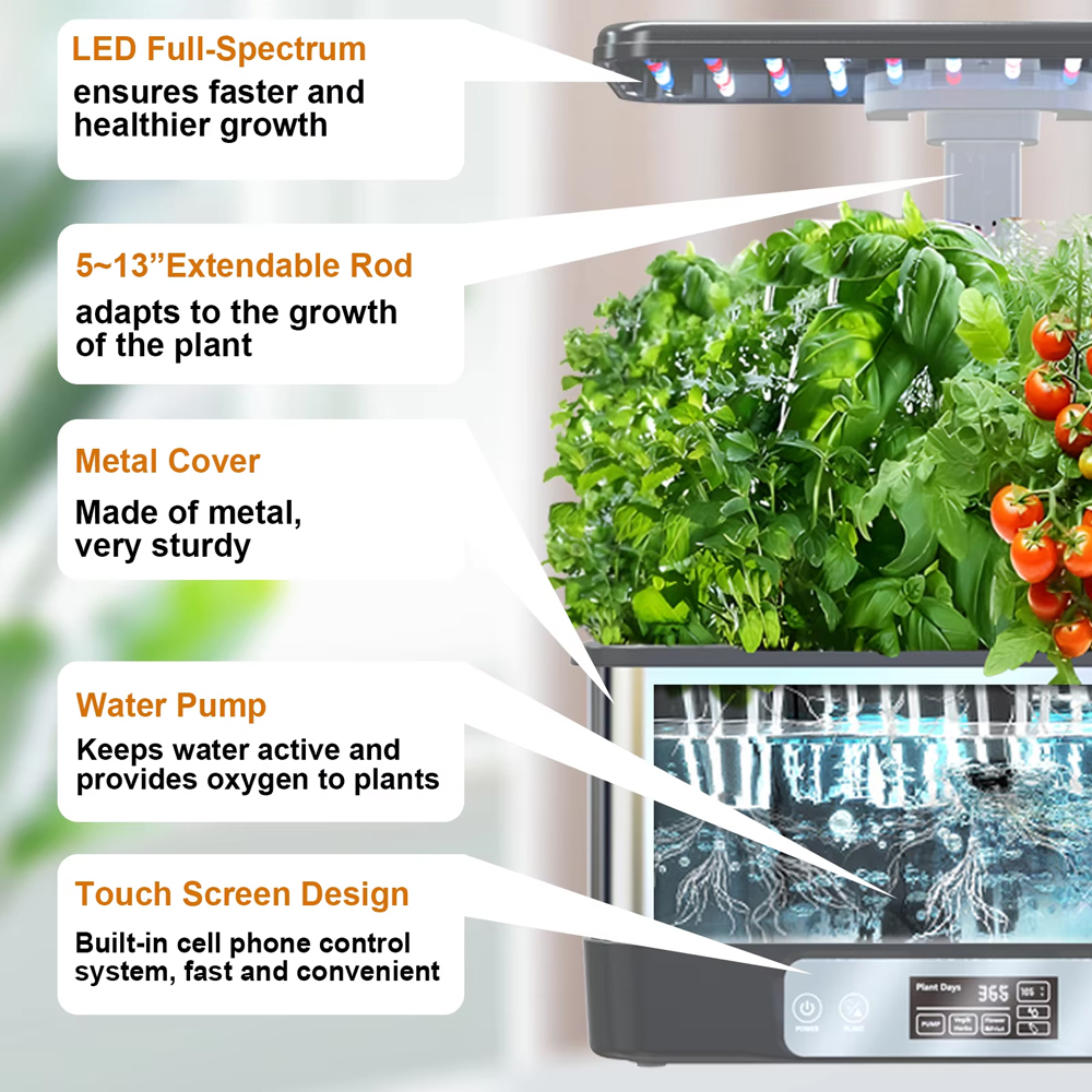 Tuya WiFi Indoor Garden Hydopo - Indoor Garden Kit ulasan dan harga