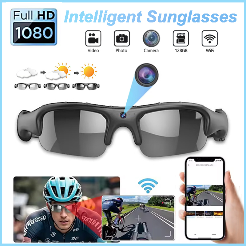 Smart Glasses WIFI 1080P Camer - Garden Camera ulasan dan harga