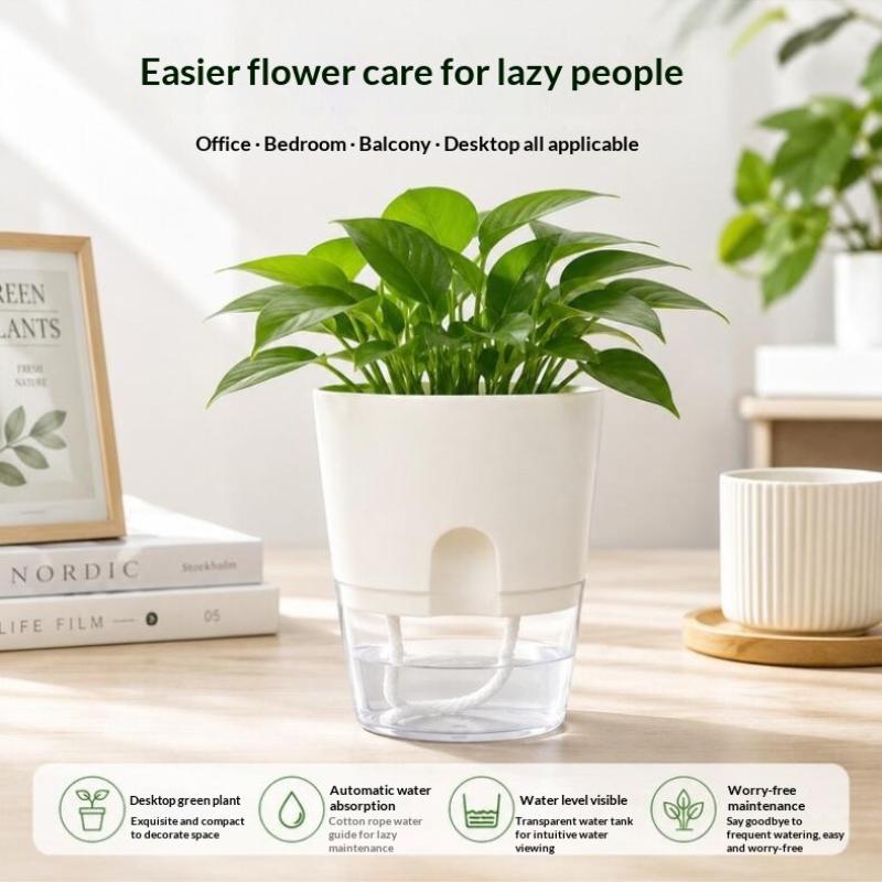 1Pcs Plastic Planters Transpar - Hydroponic Grow Pod ulasan dan harga