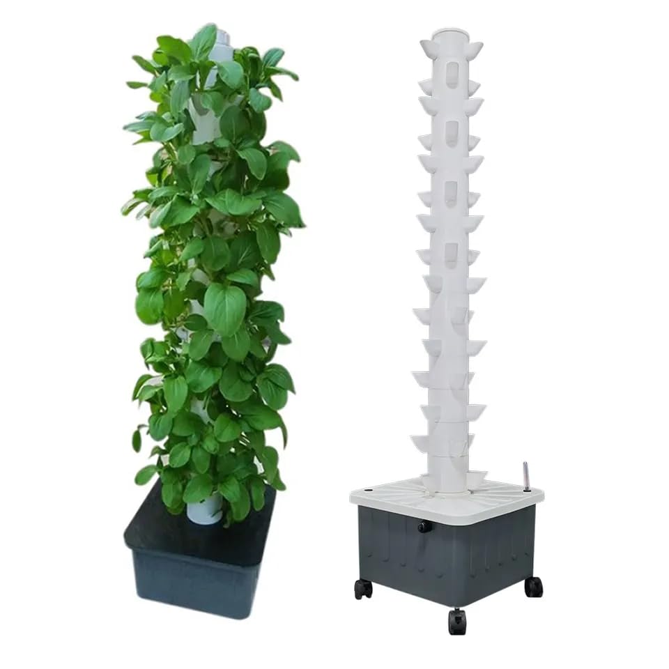 Vertical Hydroponic Grow Tower - Hydroponic Tower ulasan dan harga