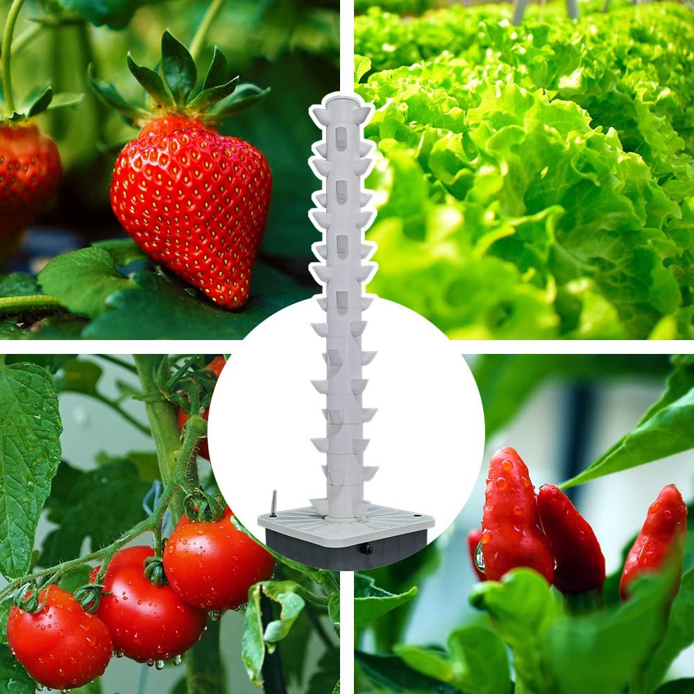 Vertical Hydroponic Grow Tower - Hydroponic Tower ulasan dan harga