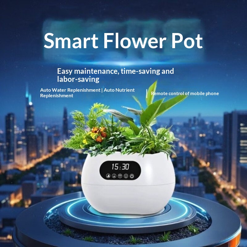 Ai Intelligent Flowerpot Autom - Automatic Watering ulasan dan harga