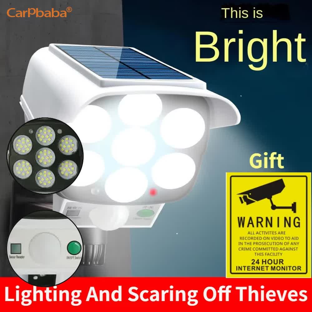 Outdoor Solar Light Motion Sen - Garden Camera ulasan dan harga
